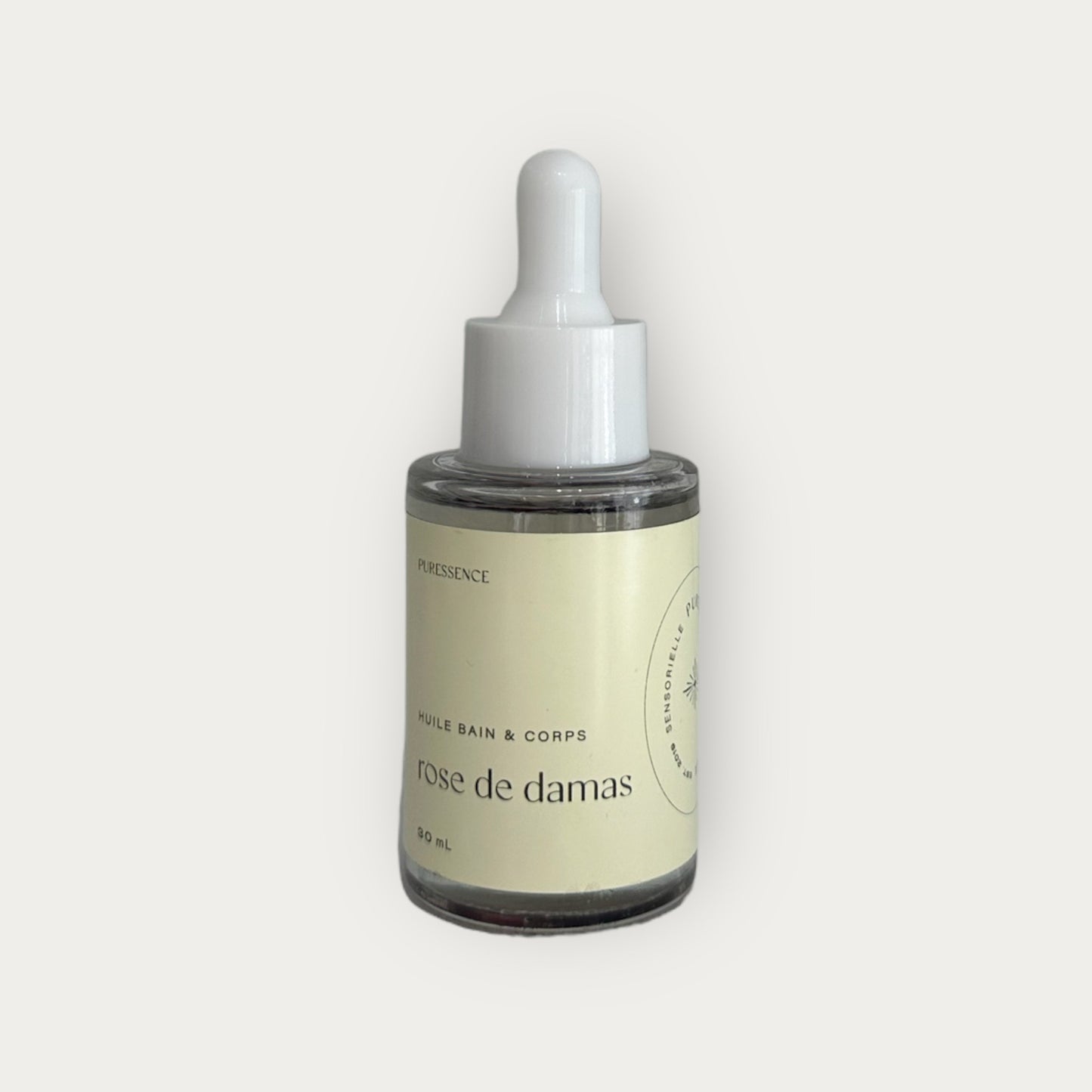 Huile bain et corps | rose de Damas