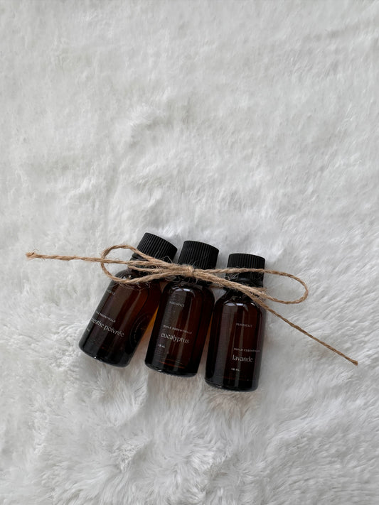 Trio d'huiles essentielles