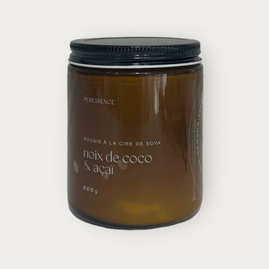 Bougie | noix de coco et açaï