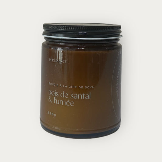 Bougie | bois de santal et fumée