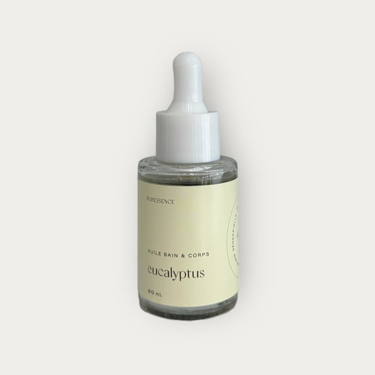 Huile bain et corps | eucalyptus
