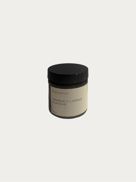 Masque à l'argile blanche