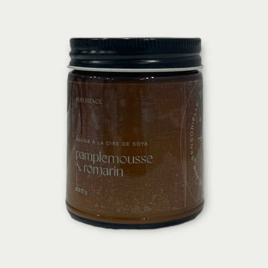 Bougie | pamplemousse et romarin