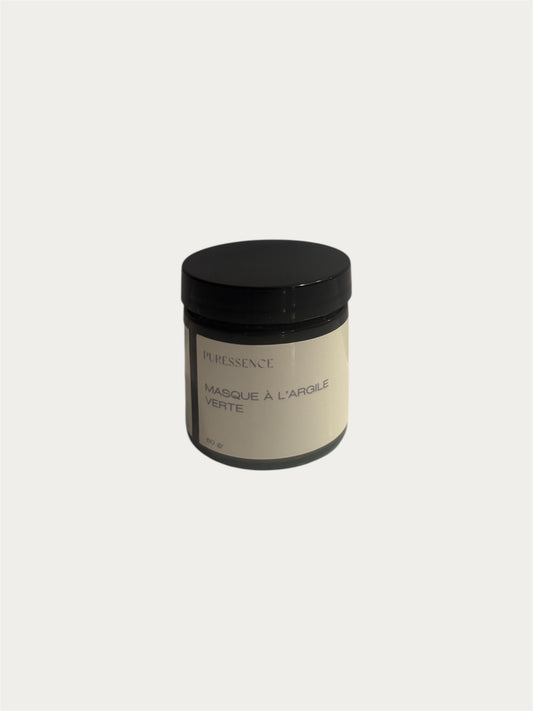 Masque à l'argile verte
